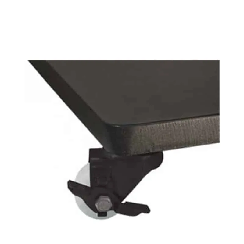 120lb Steel Umbrella Base With Casters (Black)