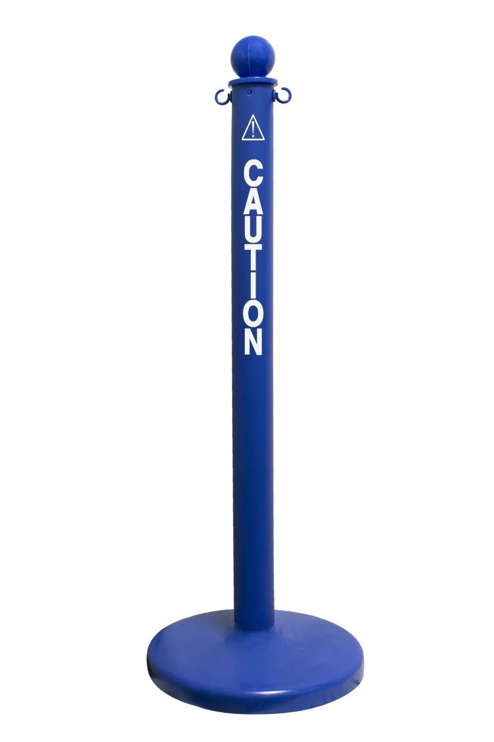 2.5" Diameter Safety Stanchion with Preprinted Label