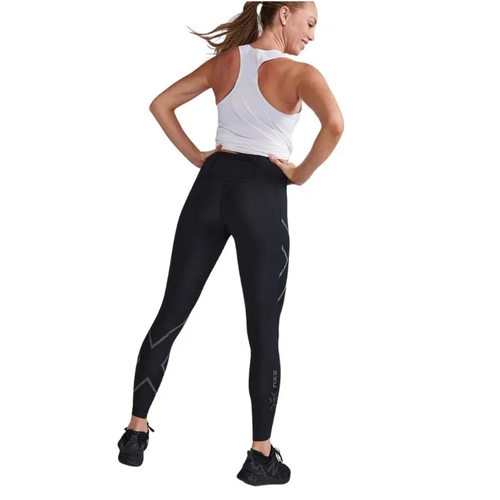 2XU WA6523B Light Speed Mid-Rise Compression Tights