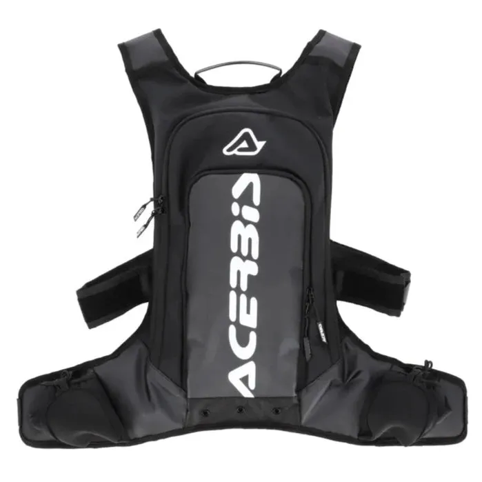 Acerbis X-Storm Logo Backpack - Black White