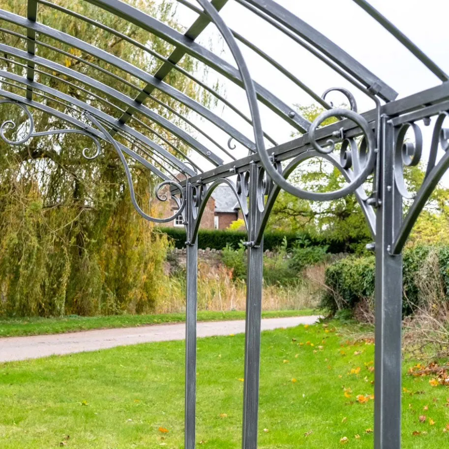 Ascalon Parisienne Gazebo - 'Charcoal'