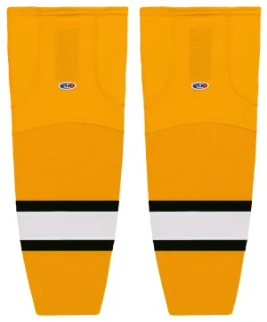 Athletic Knit (AK) HS2100-329 North Bay Centennials Gold Mesh Ice Hockey Socks