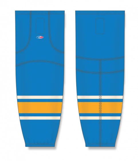 Athletic Knit (AK) HS2100-442 2016 St. Louis Blues Winter Classic Blue Mesh Ice Hockey Socks