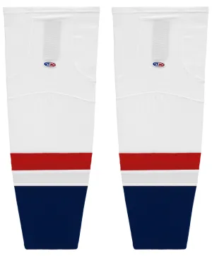 Athletic Knit (AK) HS2100-809 2013 Washington Capitals White Mesh Ice Hockey Socks