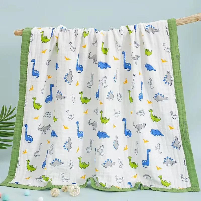 Baby 6 Layers Muslin Cotton Swaddle Breathable Blankets