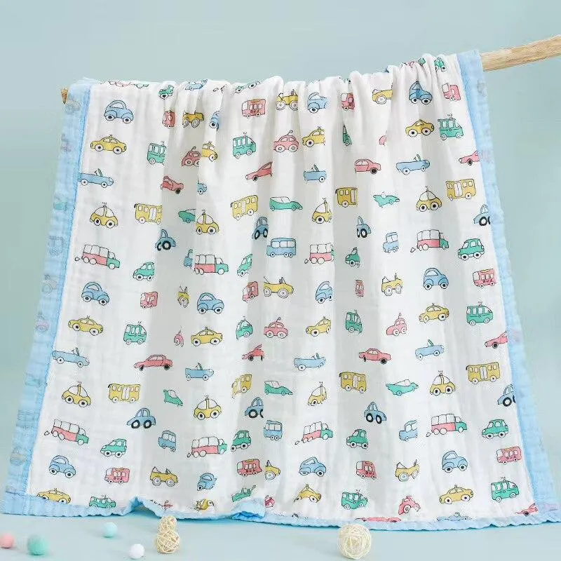 Baby 6 Layers Muslin Cotton Swaddle Breathable Blankets