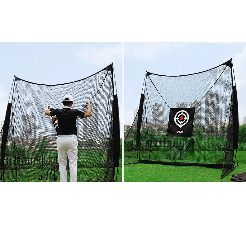 Backyard Heavy Duty Golf Practice Hitting Net with 2 Target