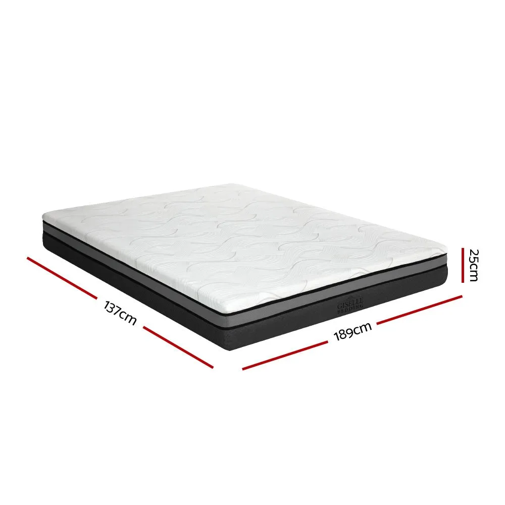 Belle Cool Gel Memory Foam Mattress 25cm Thick - Double