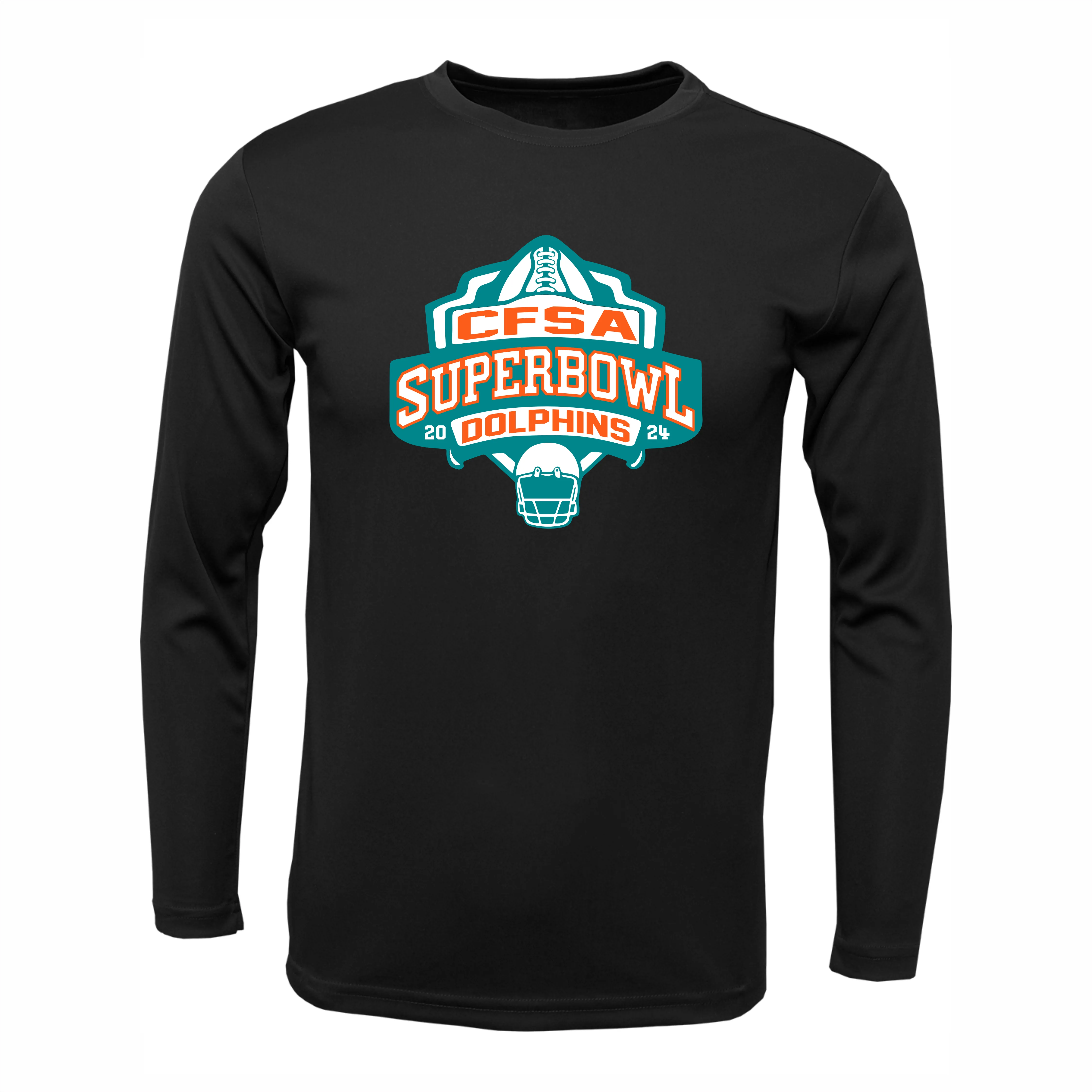 CFSA SOPHOMORE Dolphins Super Bowl Long Sleeve Dri FIt  2024