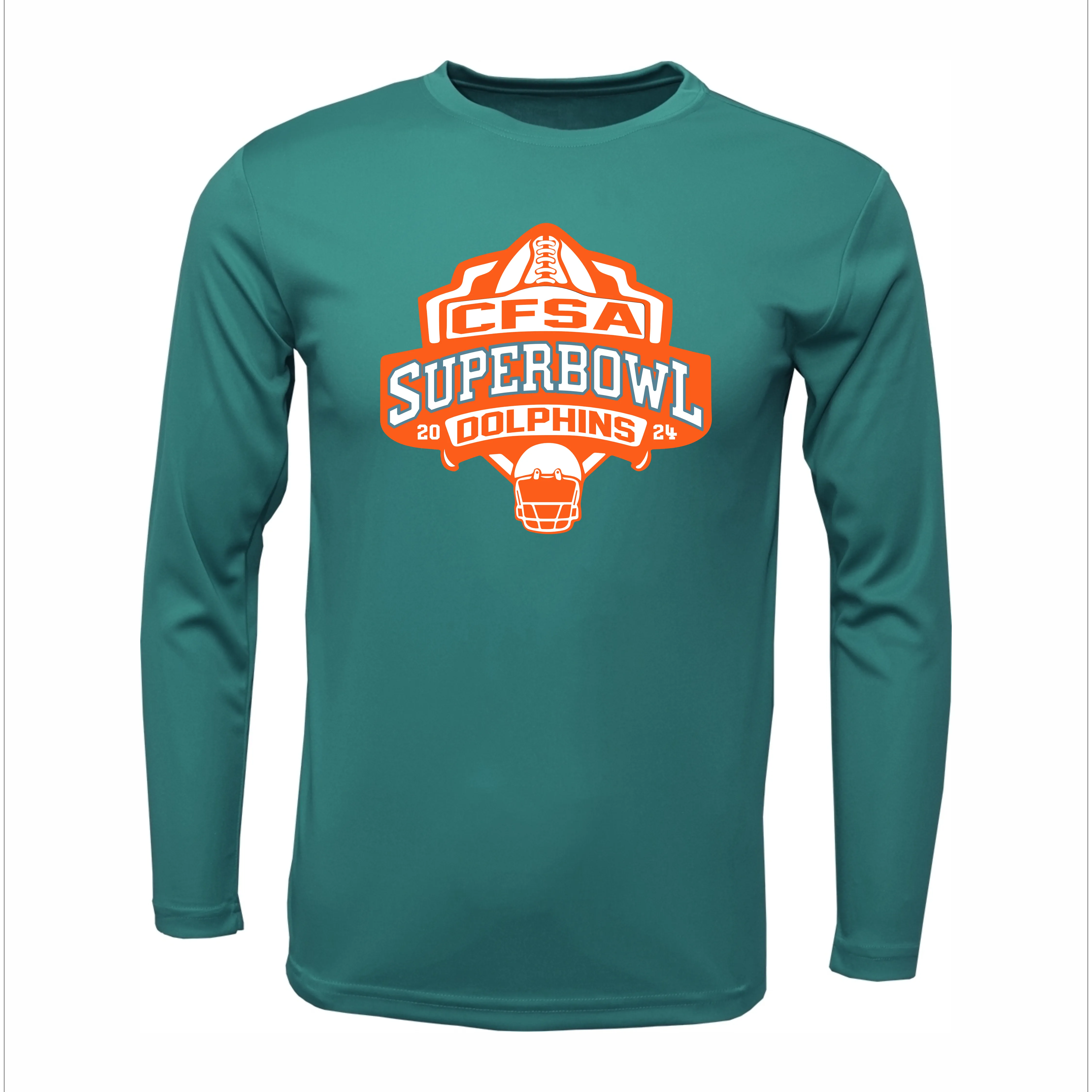 CFSA SOPHOMORE Dolphins Super Bowl Long Sleeve Dri FIt  2024