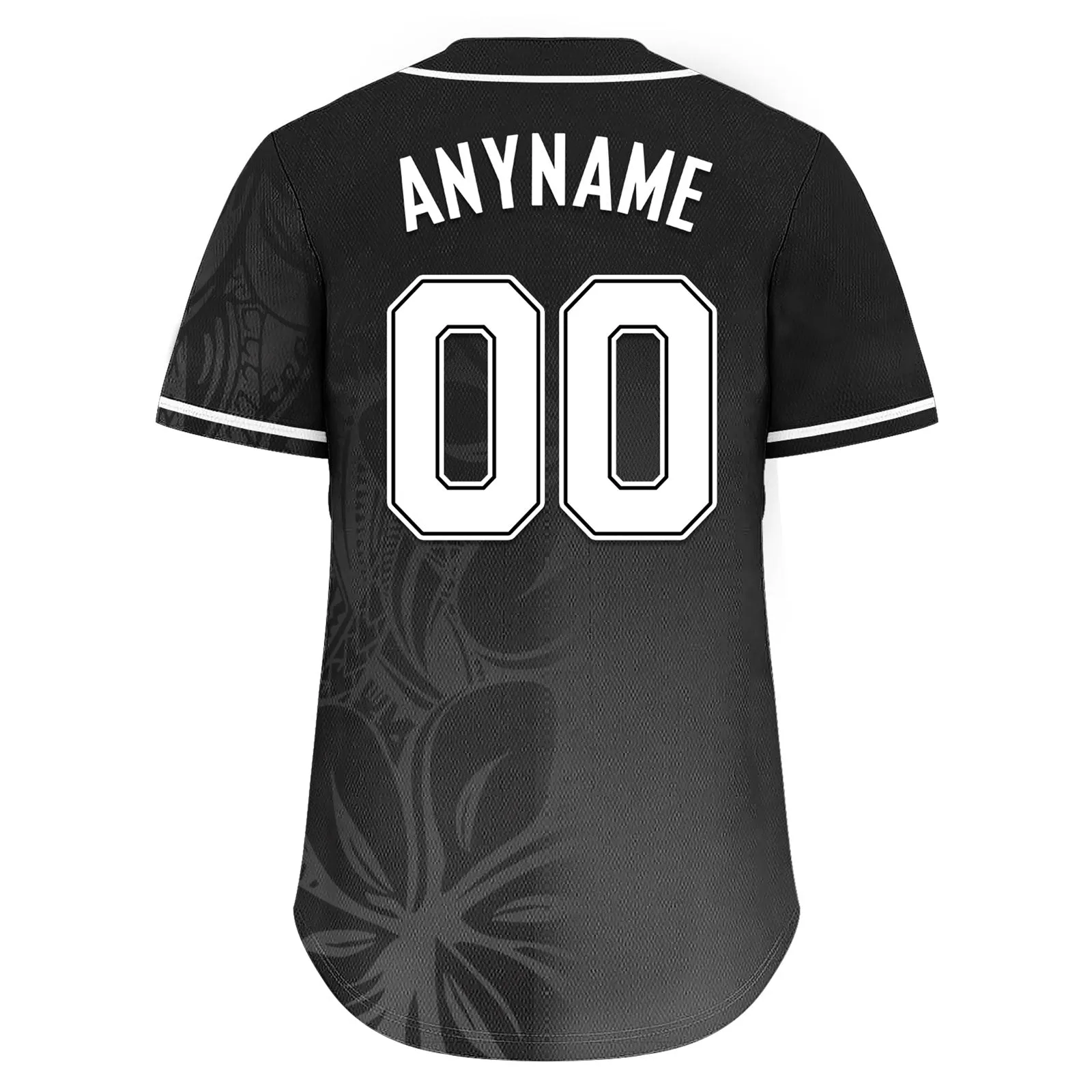 Custom Black Classic Style Personalized Authentic Baseball Jersey BSBJ01-D020160-1