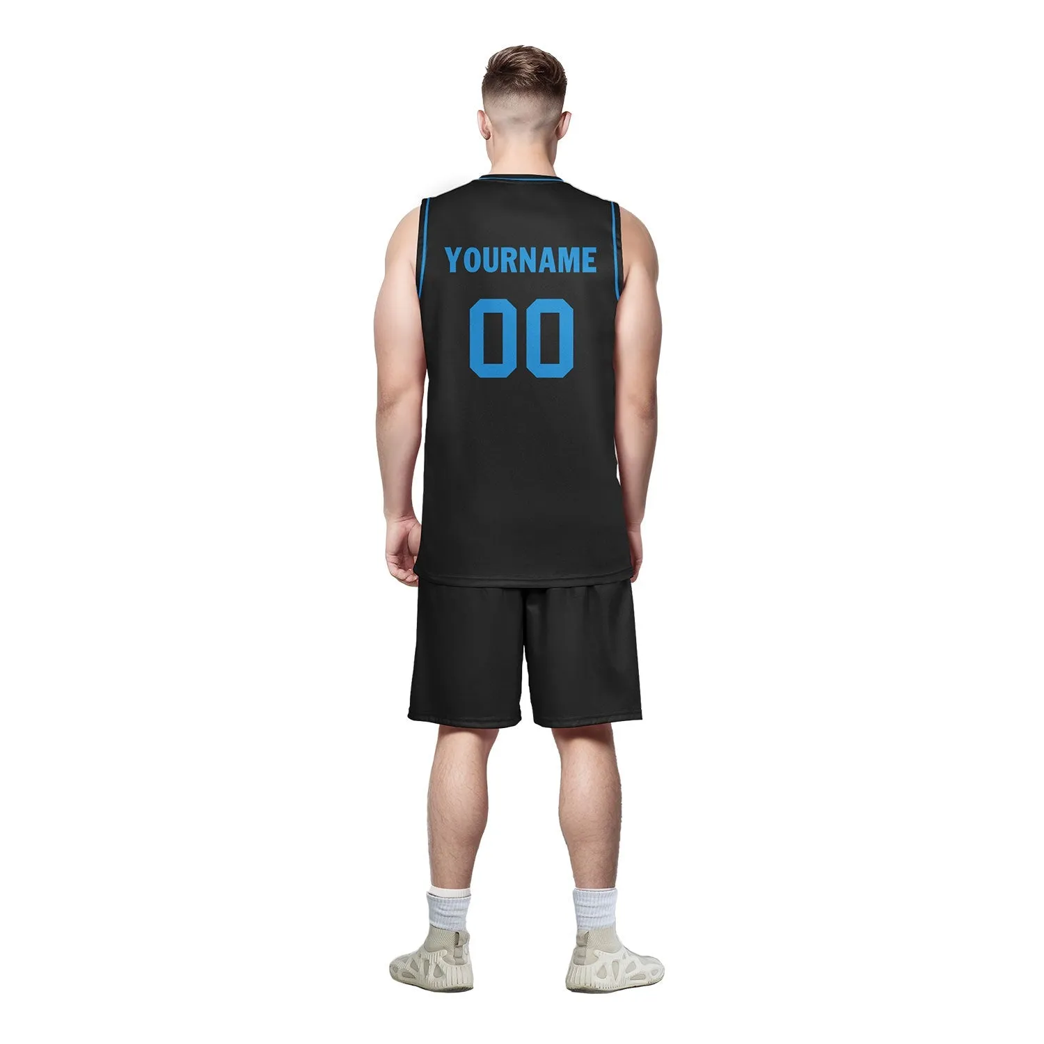 Custom Black Classic Style Sports Uniform Basketball Jersey BBJ01-D020105-6