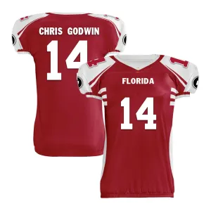 Custom Red White Florida High-Performance American Football Jersey FBJ06-D023001-29