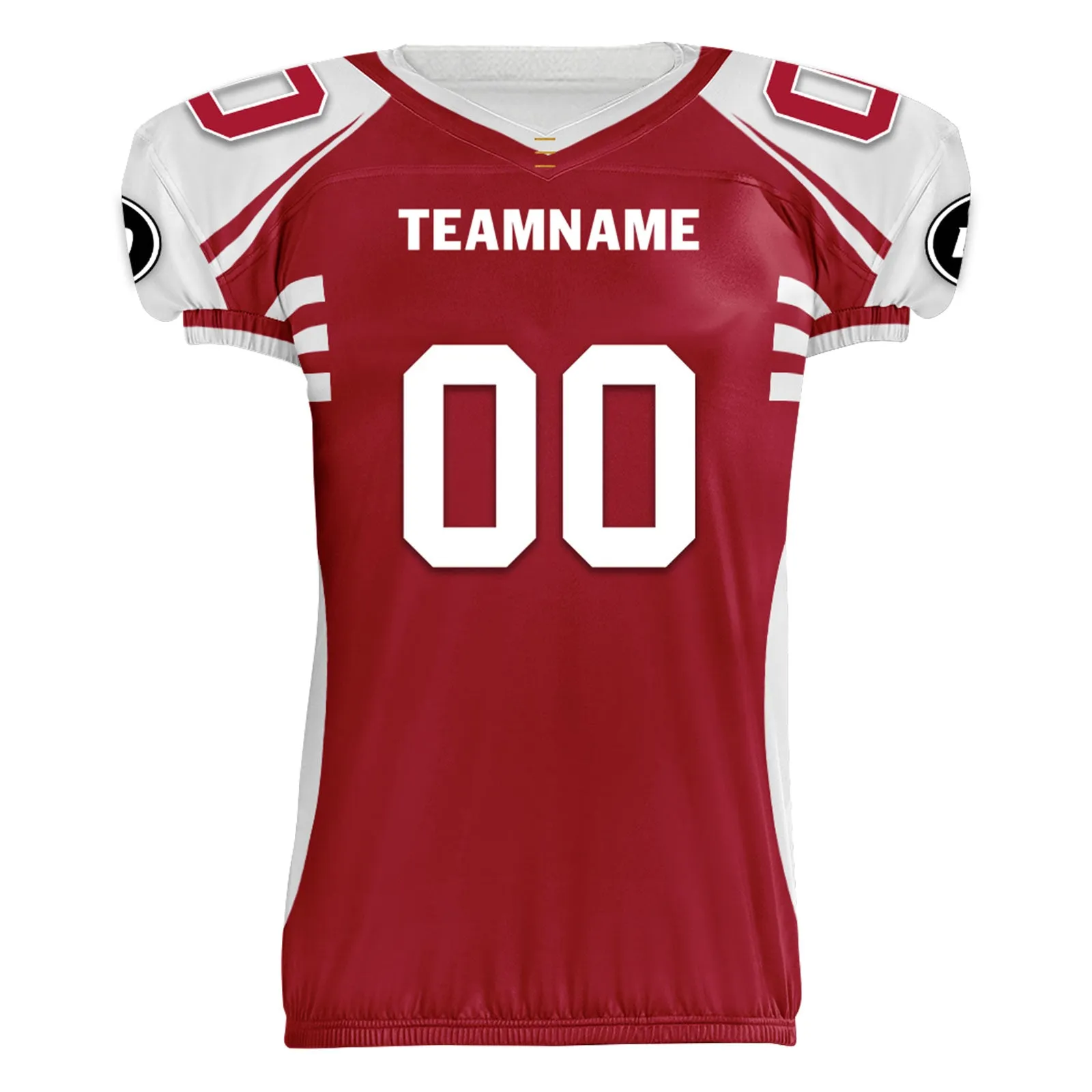 Custom Red White Florida High-Performance American Football Jersey FBJ06-D023001-29