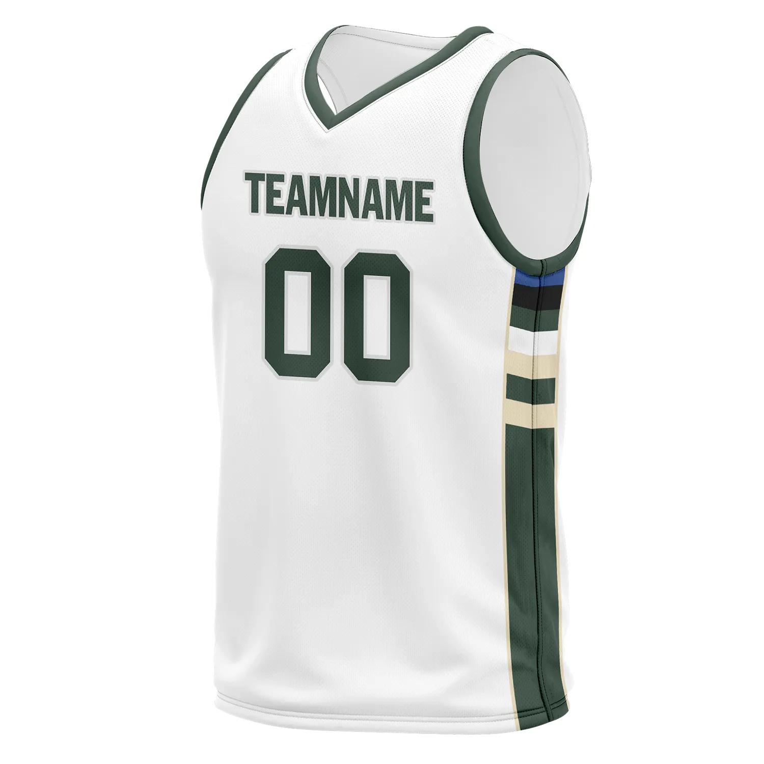 Custom White Green Classic Style Sports Uniform Basketball Jersey BBJ01-bd0a70a0