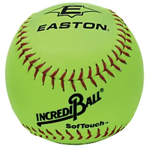 Easton Incrediball Softouch 10 Inch Yellow Training Balls