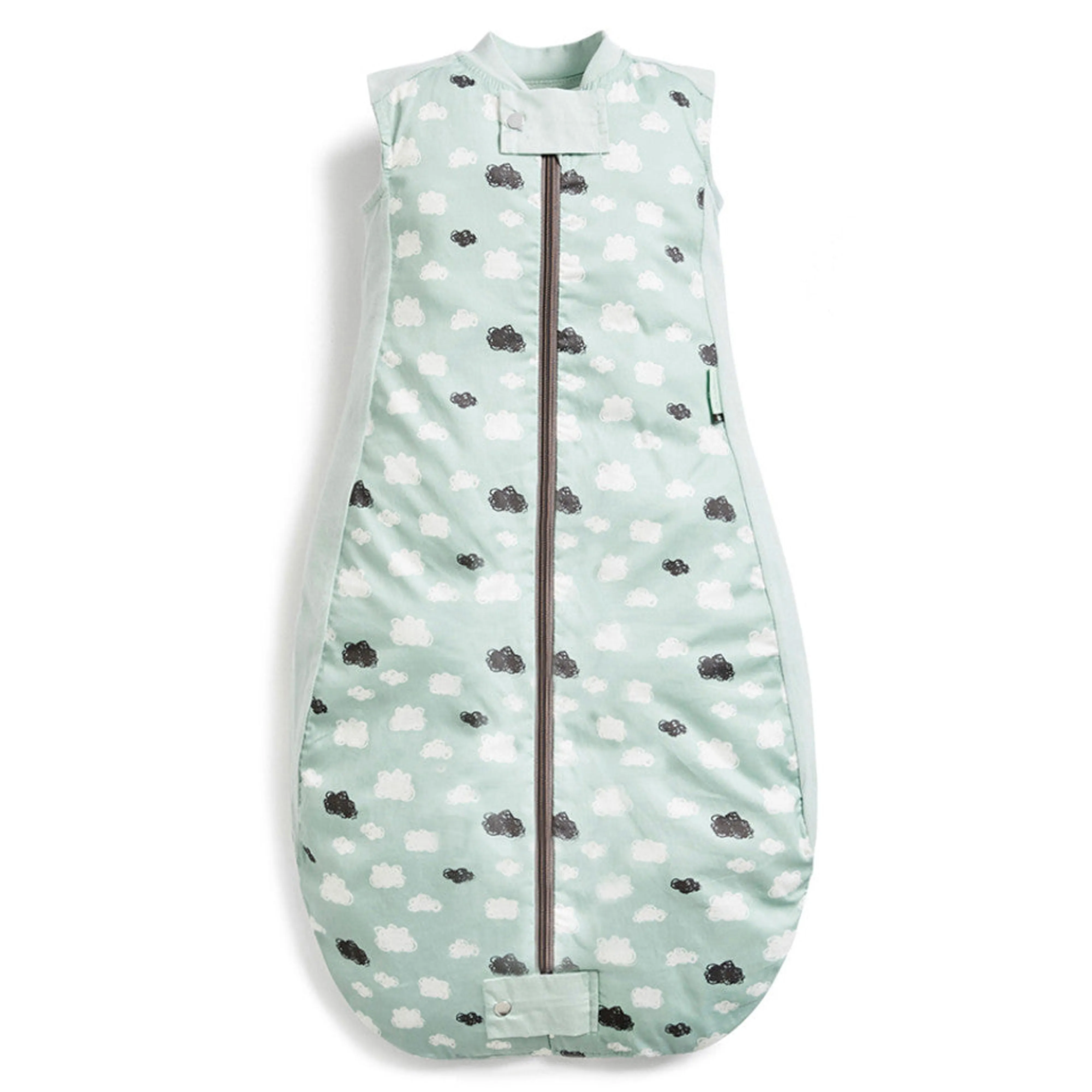 ergoPouch Sheeting Sleeping Bag 1.0 TOG - Mint Clouds