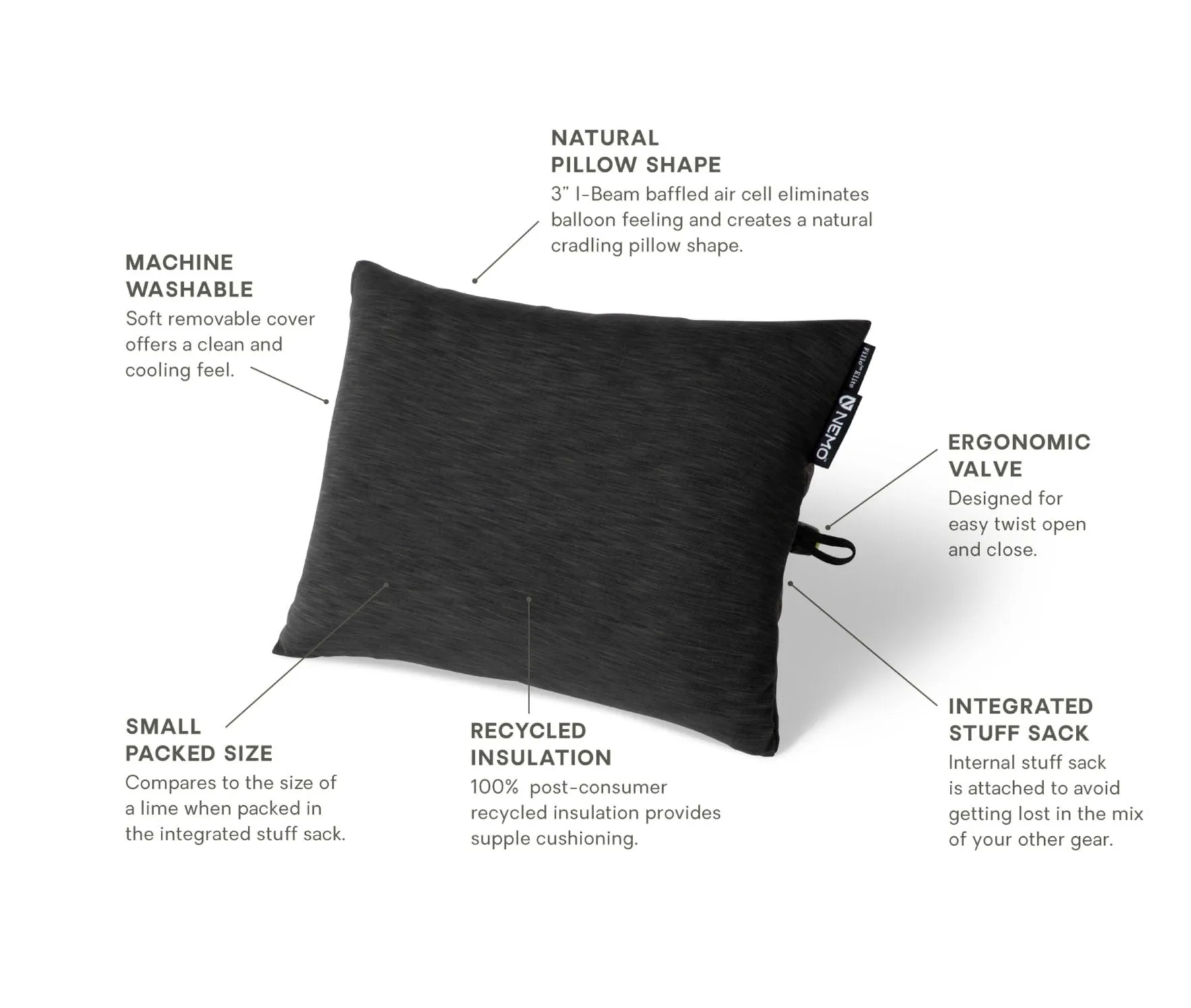 Fillo Elite Ultralight Camping Pillow