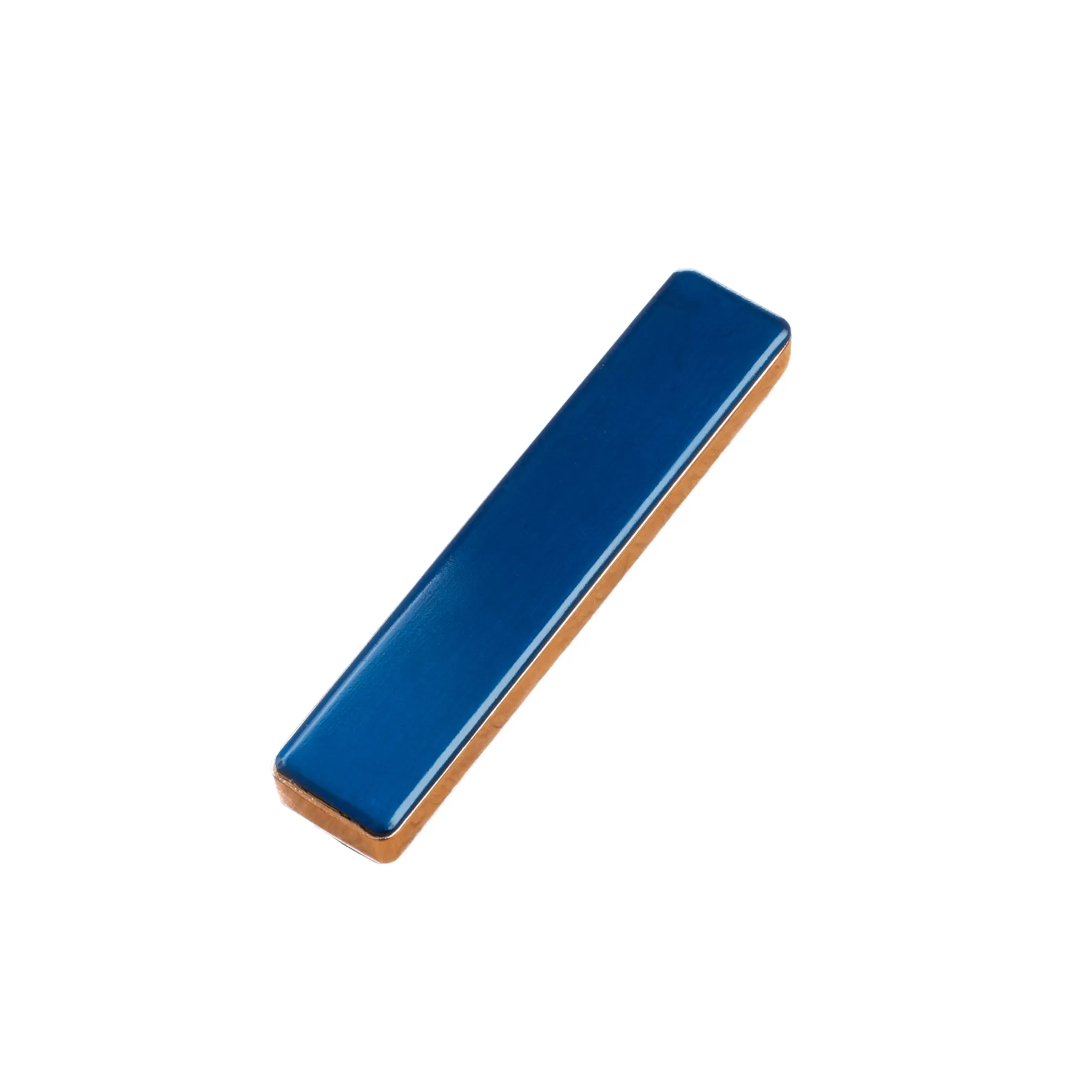 Flameless Rectangular Metal Trim Lighter Blue by Creative Gifts