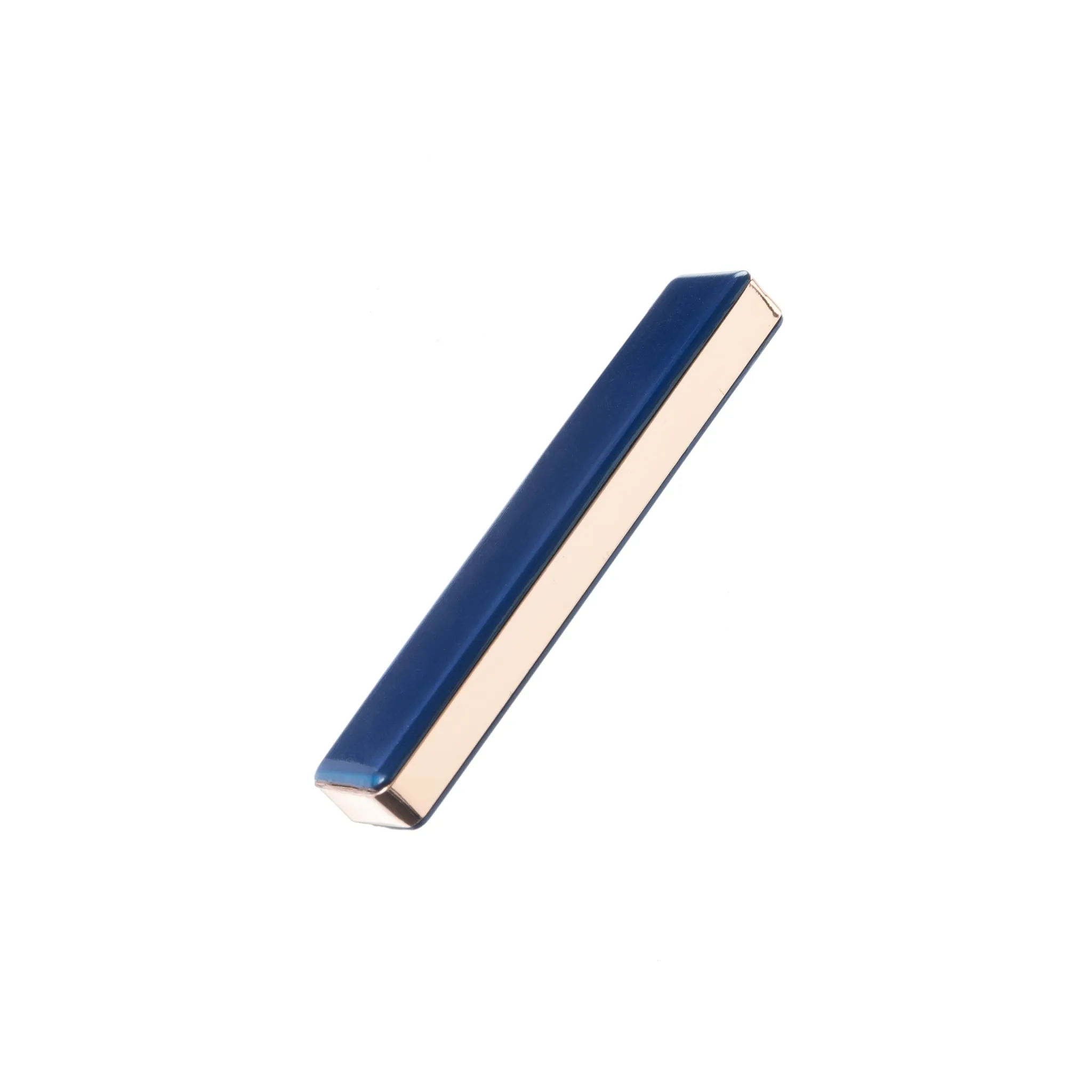 Flameless Rectangular Metal Trim Lighter Blue