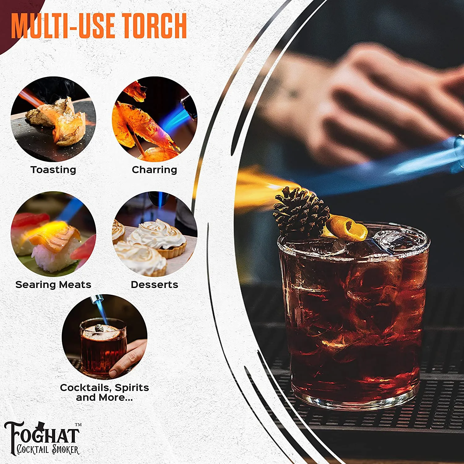 Foghat Culinary Smoking Torch