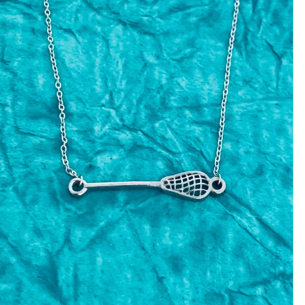 Girls Lacrosse Stick Necklace