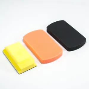 Hand Block with Two Multi-Purpose Detailing Foam Polishing Pads