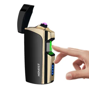 HONEST Arc Lighter X Plasma Lighter Rechargeable USB Lighter Electric Lighter for Cigarette with LED Display Power