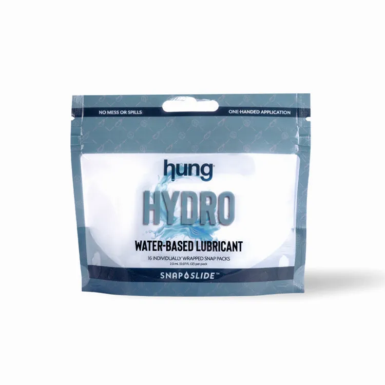 Hung Hydro Snap   Slide™ Water-Based Lubricant 16pk