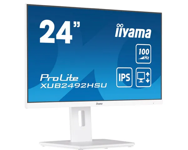 Iiyama Led-Display Prolite Xub2492hsu-W6 - 61 Cm (24") - 1920 X 1080 Full Hd