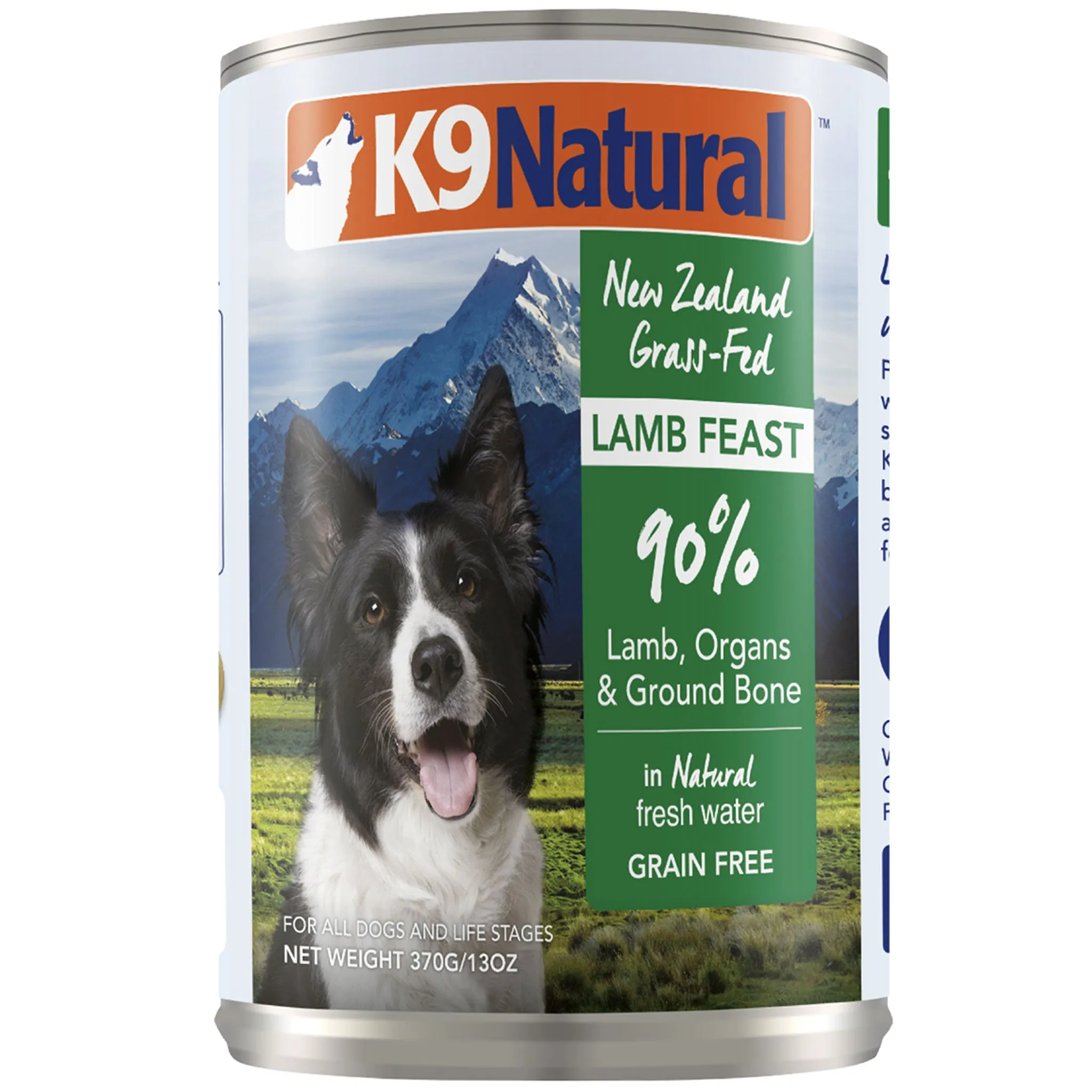 K9 Natural Canned Lamb Feast Dog Food 13 oz 12-Pack