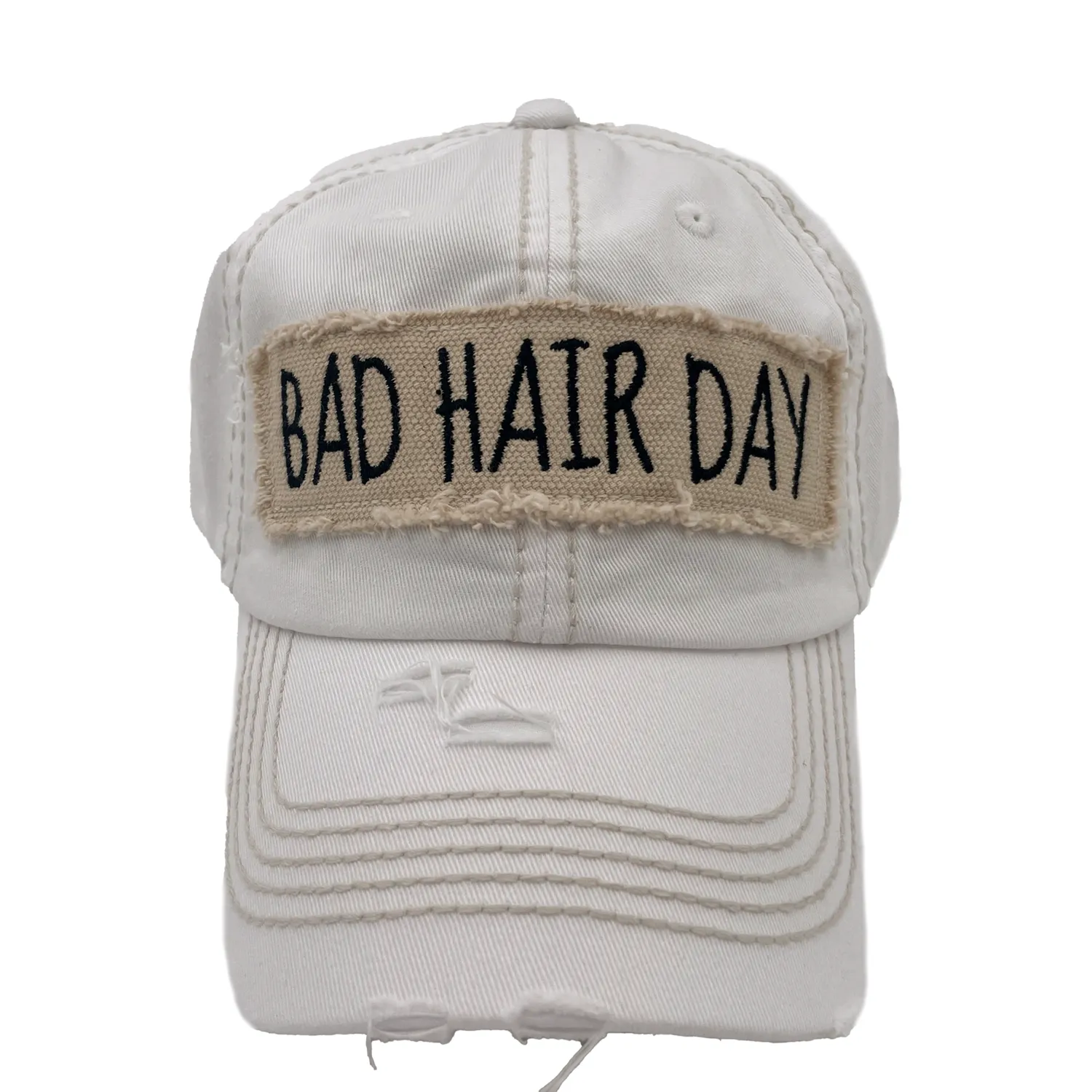 KBV-1073-Bad Hair Day White