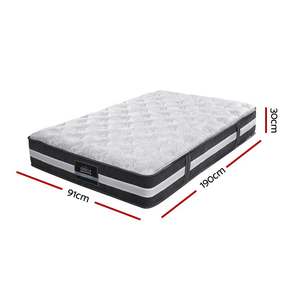 Lotus Tight Top Pocket Spring Mattress 30cm Thick - Single