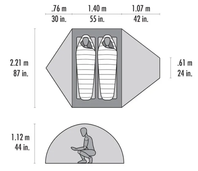 MSR Remote 2 Mountaineering Tent