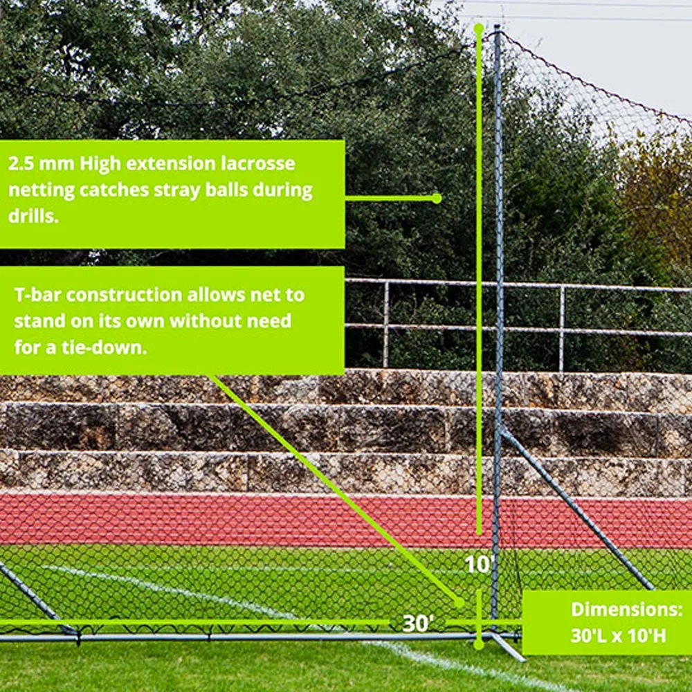 Multi-Sport Barrier Backstop 10x30