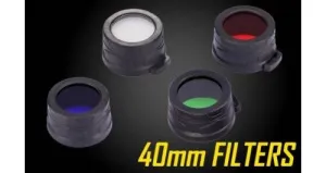 NITECORE 40MM FILTER FOR MH25, EA4, EA41, SRT7, P25, CG6, CR6, P16, MH27