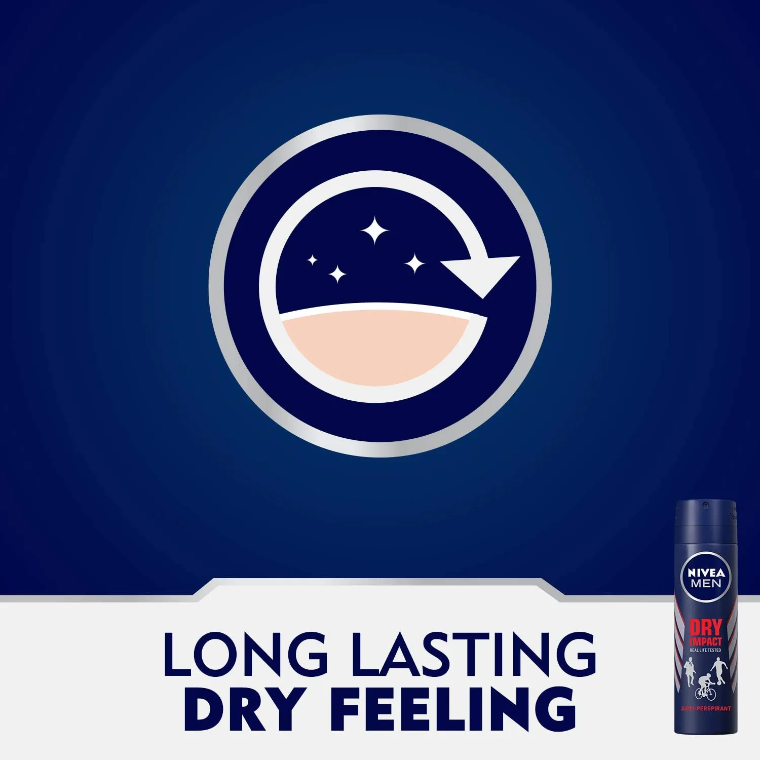 Nivea Men Dry Impact Antiperspirant for Men Spray