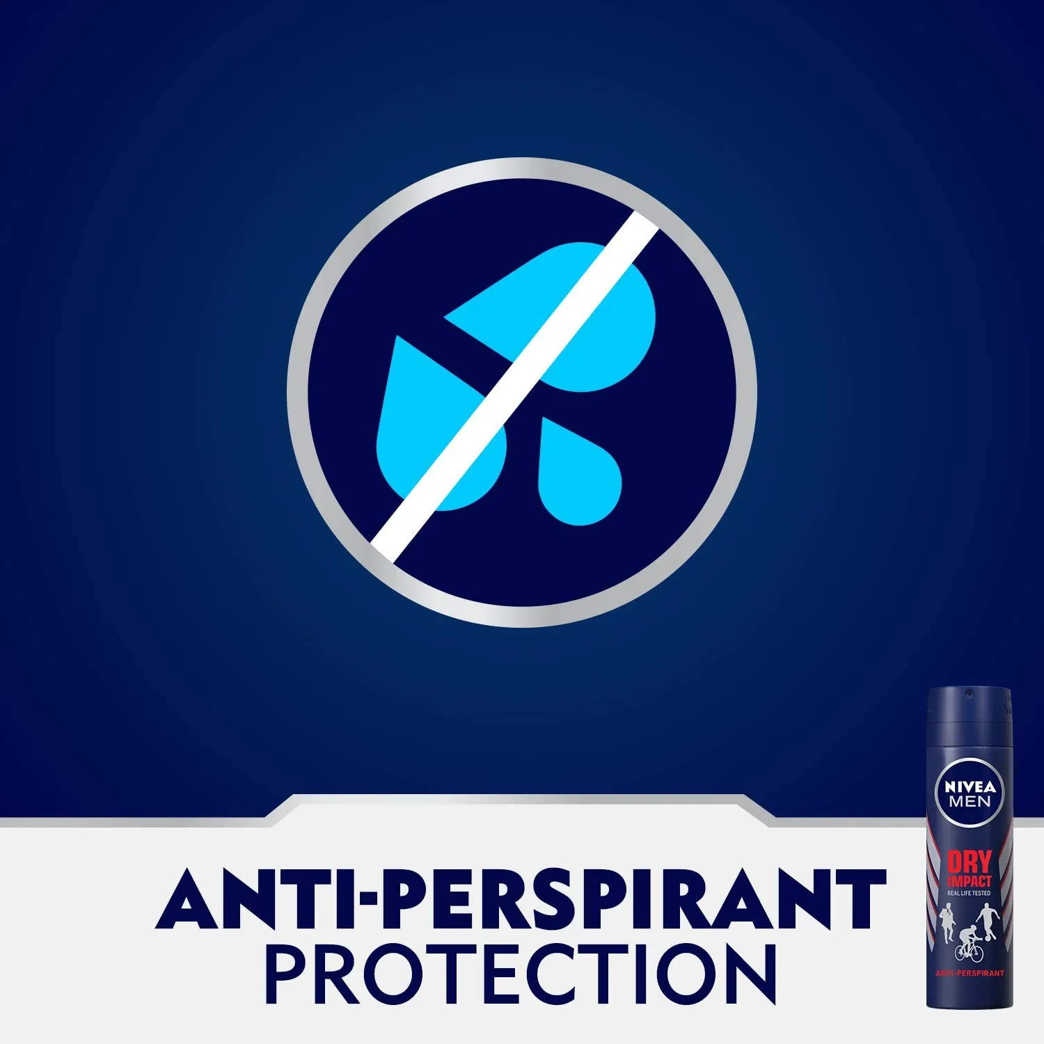 Nivea Men Dry Impact Antiperspirant for Men Spray