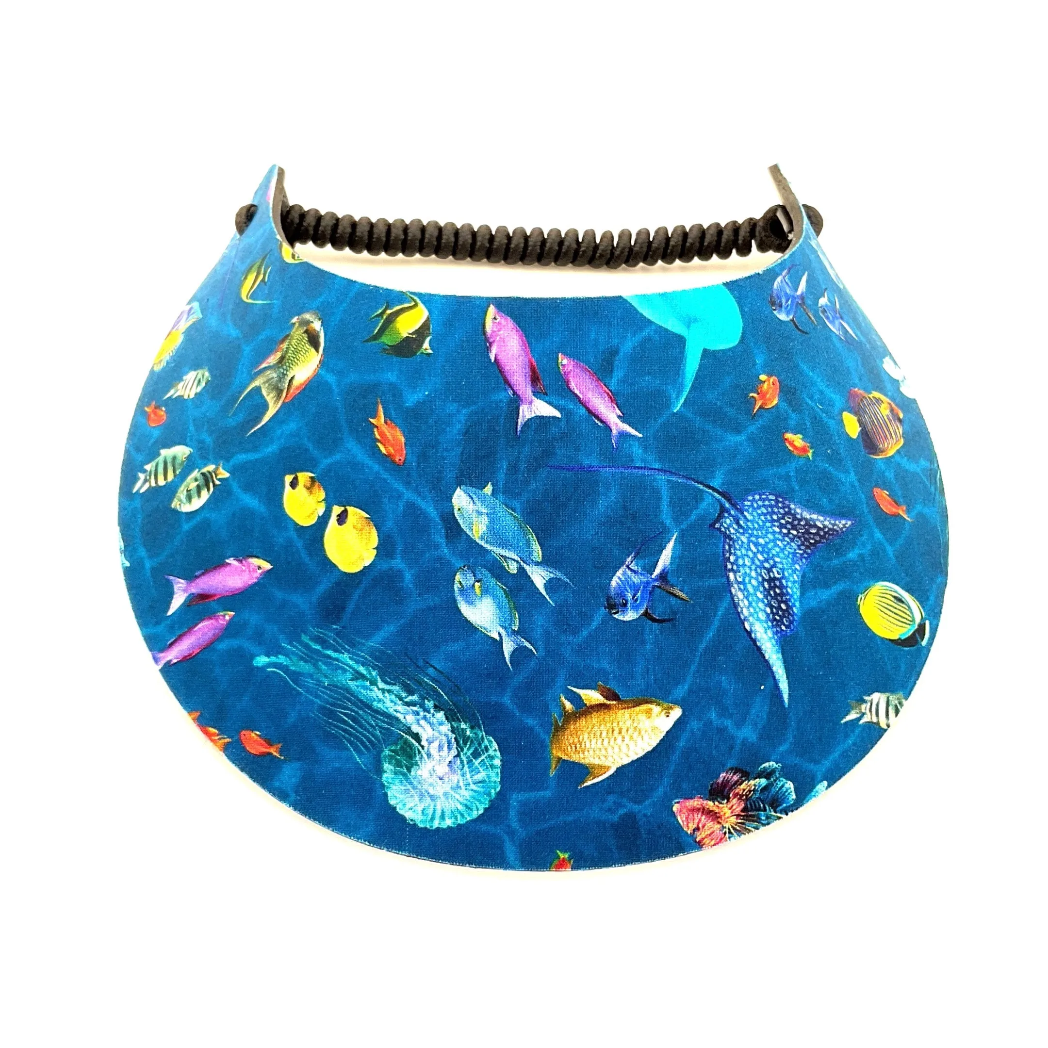 Ocean Life Patterns Foam Sun Visor