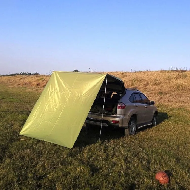 Outdoor Picnic Camping Tent On The Side Of The Car Rain-proof Sun Canopy 200x440cm(Green)