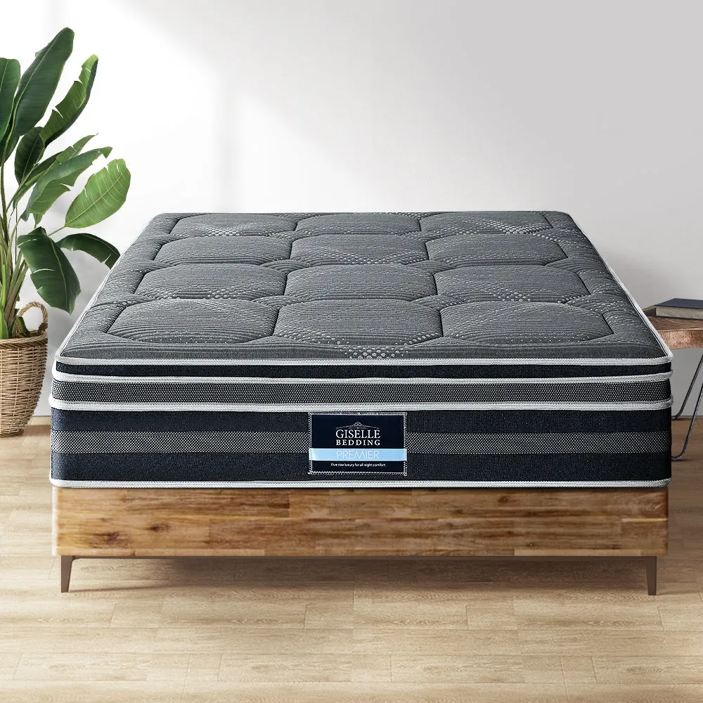 Platinum Series 7 Zone Dual Euro Top Mattress 35CM Thick - Queen