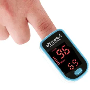 Proactive Finger Pulse Oximeter