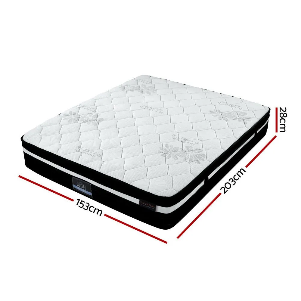 Regine Euro Top Pocket Spring Mattress 28cm Thick - Queen