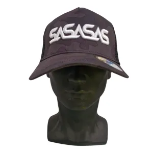 SASASAS 3D Midnight Camo Trucker