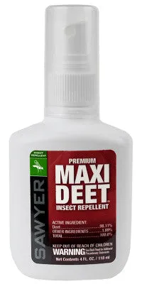 Sawyer Premium Insect Repellent 4oz Maxi Deet Spray