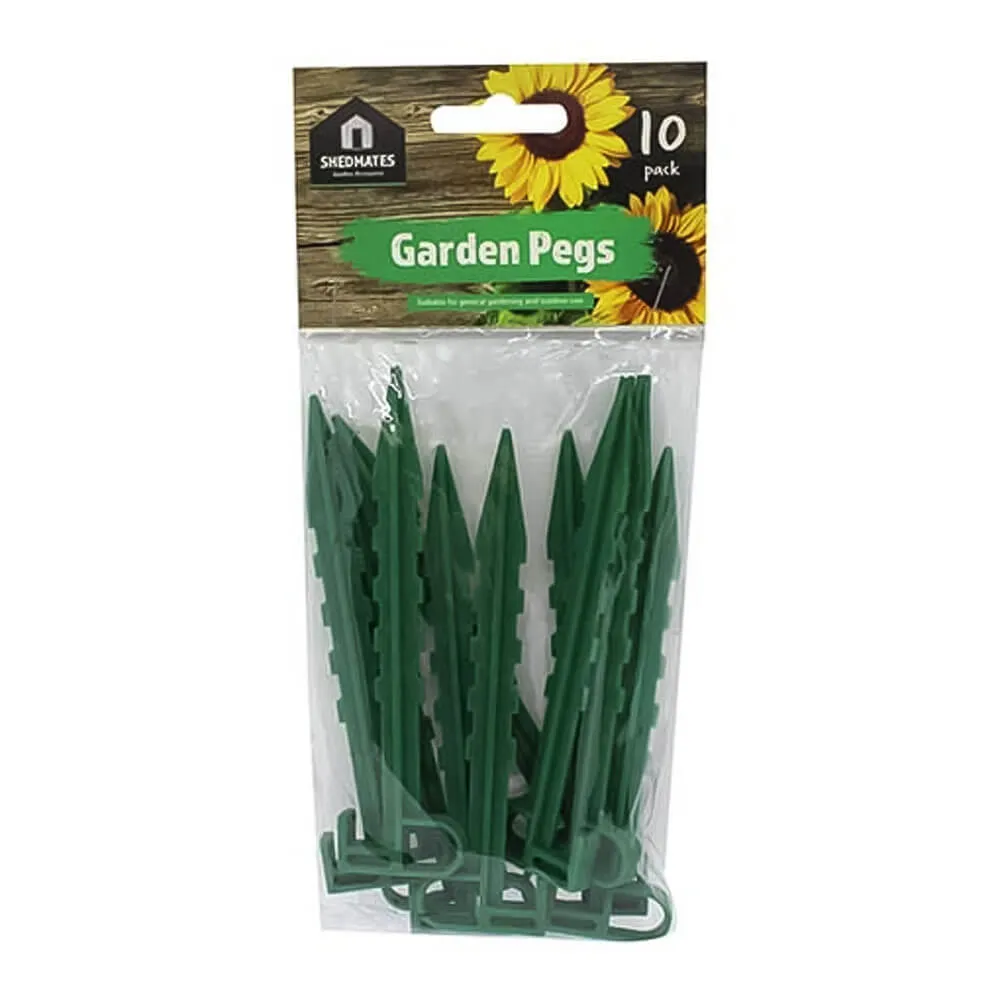 Shedmates Universal Garden Pegs (Pack of 10)