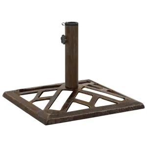 Umbrella Base Bronze 44x44x31 cm Cast Iron