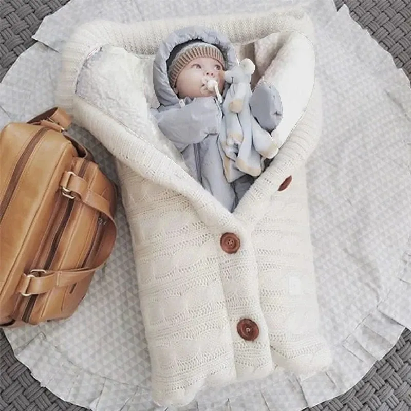 Warm Button Open Baby Sleeping Bag